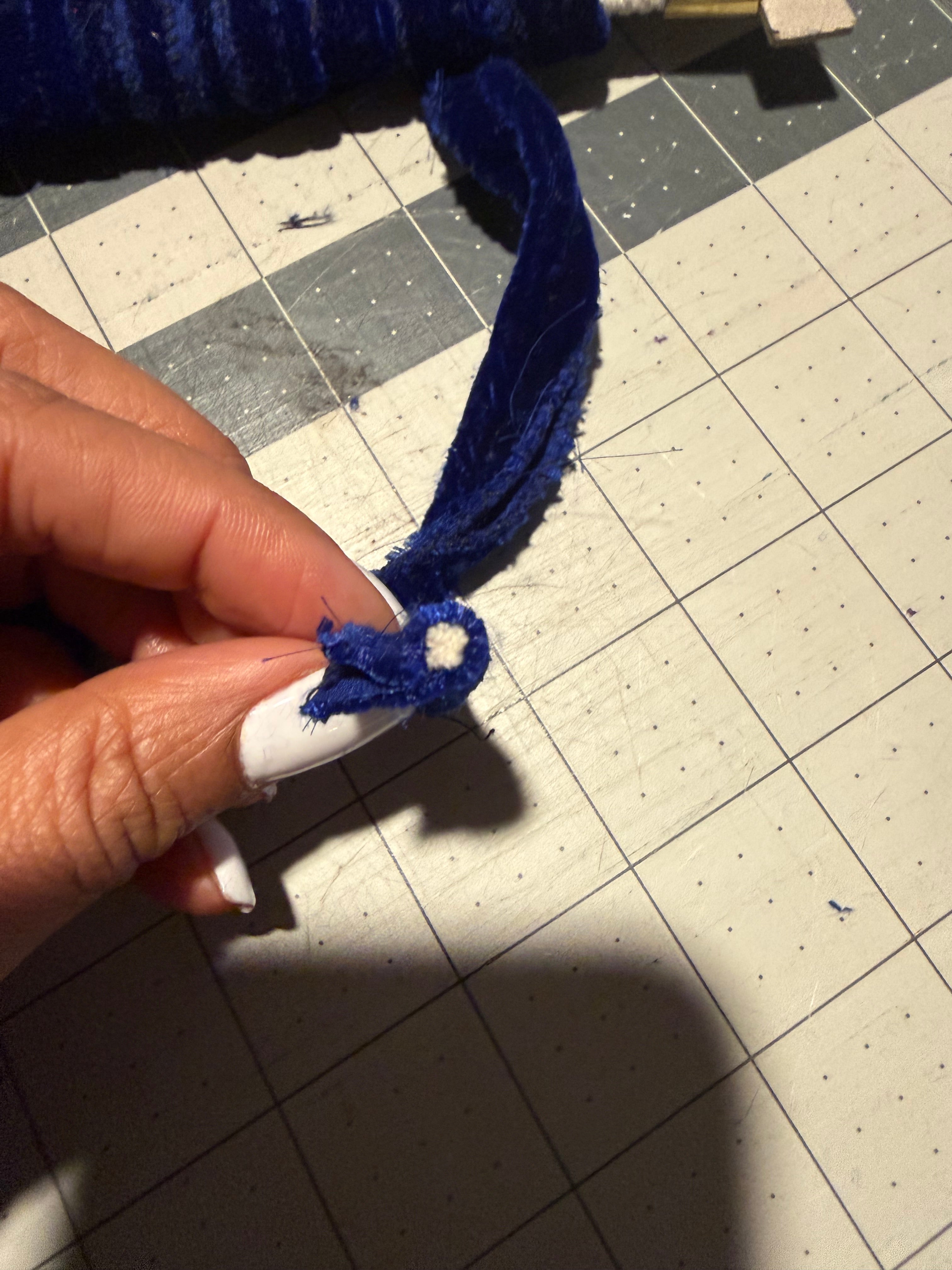 Velvet Piping (by the yard)