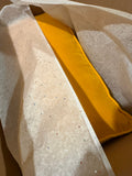 Yellow Velvet Prayer Cushion