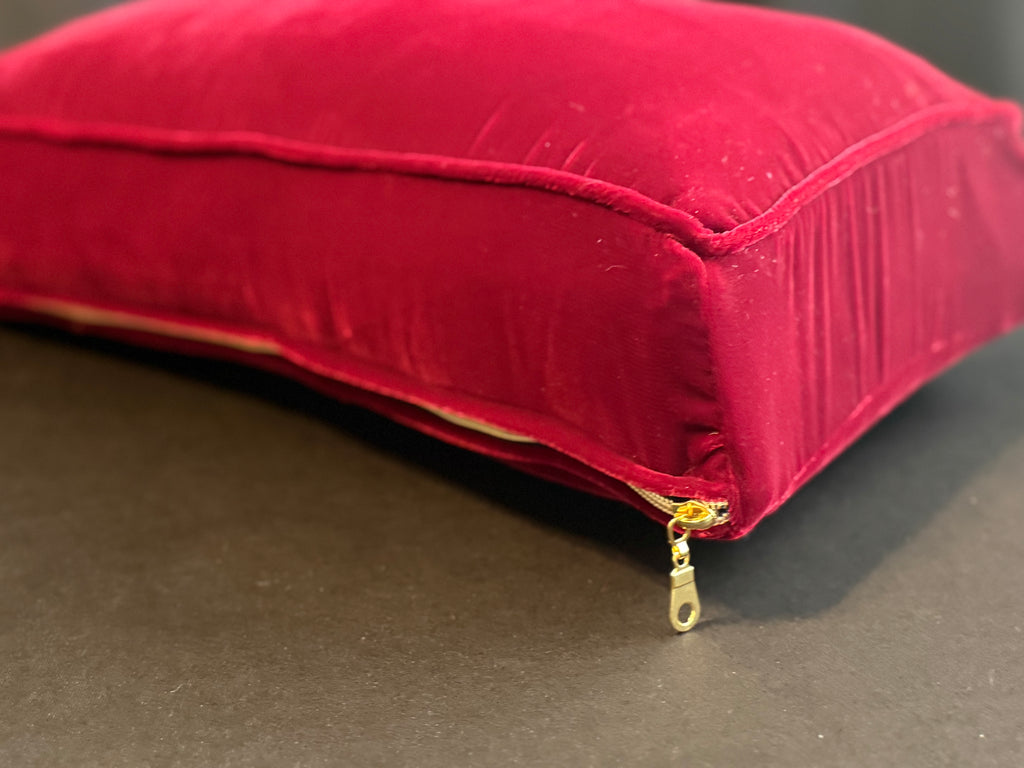 Velvet Prayer Cushions (Various Colors)
