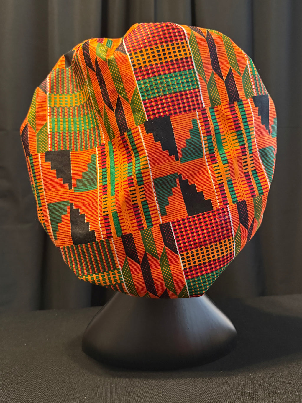 Kente Satin Lined Bonnet
